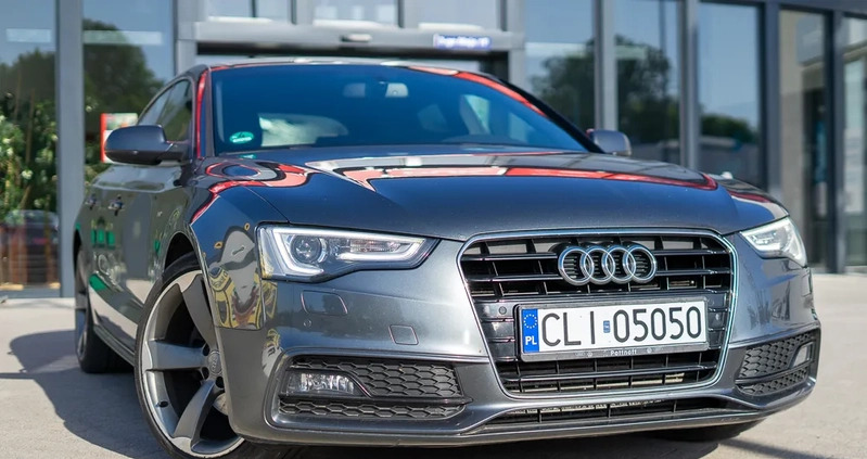Audi A5 cena 66900 przebieg: 186816, rok produkcji 2013 z Lublin małe 781